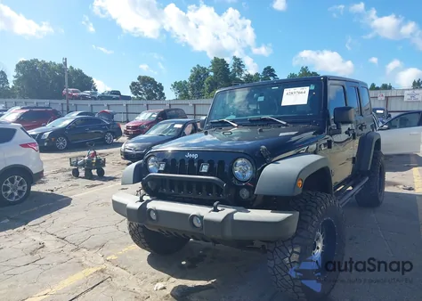 2016 Jeep Wrangler Unlimited Sport из США, поврежденный, VIN 1C4BJWDG6GL219568